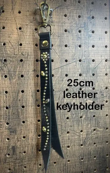 25cm 가죽 키링 스터드 믹스 CALEE schott 좋아하는 분