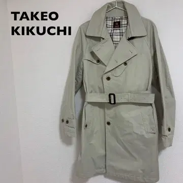 TAKEO KIKUCHI 다케오 키쿠치 트렌치코트 그레이 L