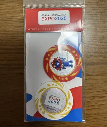 오사카 엑스포 EXPO 2025의 골프 마커 미야쿠미야쿠