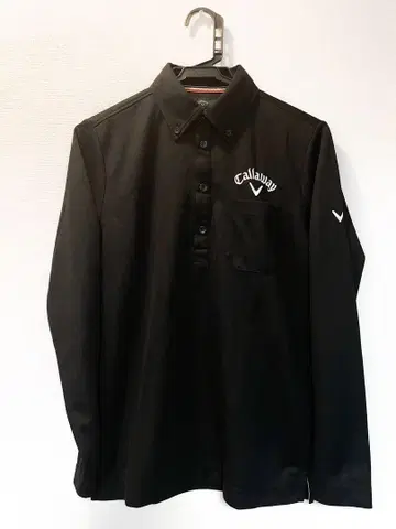 Callaway 캘러웨이 속건성 피케 셔츠 긴팔 블랙