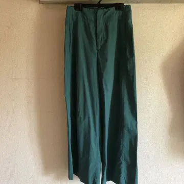 맥피 MACPHEE 린넨 혼방 와이드 팬츠 34 투모로우랜드