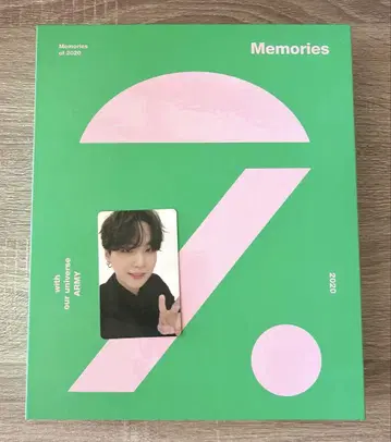 BTS Memories 2020 DVD 윤기 트레이딩 카드