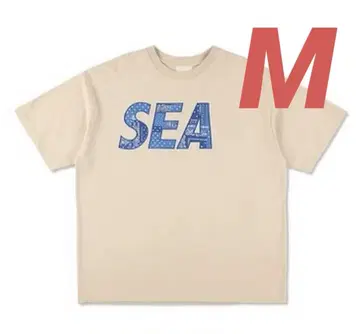 wind and sea SEA S/S Tee 내추럴 M 사이즈 새상품