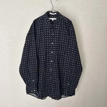 PERRY ELLIS 체크 무늬 코튼 셔츠 L