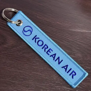 대한항공 KOREAN AIR 신규 로고 플라이트 택 키링 새상품