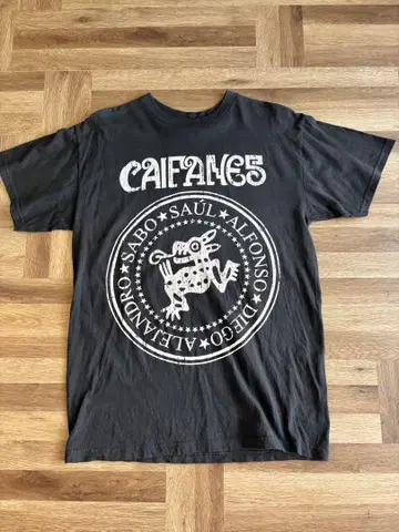 CAIFANES 카이파네스 멕시코 락밴드 TEE M 사이즈
