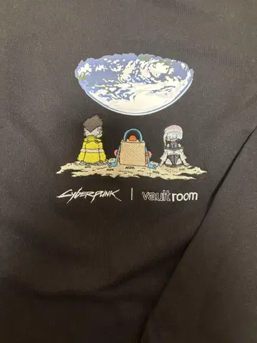 Vaultroom x CYBERPUNK CREWNECK ( L )