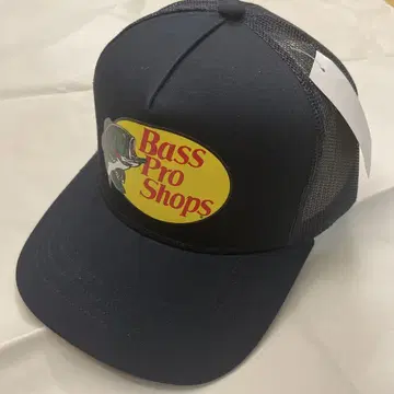 미사용 Bassproshops 캡 네이비