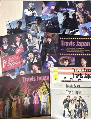 TravisJapan 포스터 클리어 파일 회보