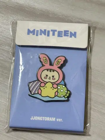 seventeen 정한 miniteen 핀 배지