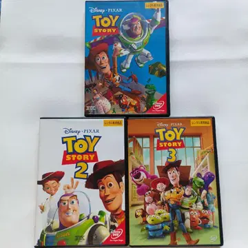 토이 스토리 DVD 1, 2, 3 세트 (렌탈 업)