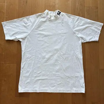 SLDO 화이트 하이넥 셔츠 XXL