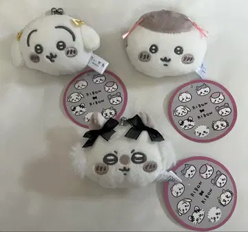치이카와 (먼작귀) 미니 가마구치 리본 모몽가 토끼 밤만쥬