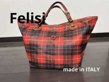 Felisi 페리지 토트백 타탄 체크
