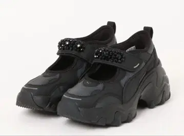 PUMA 푸마 펄서 웨지 그릿츠 샌들 비쥬 장식 22.5cm