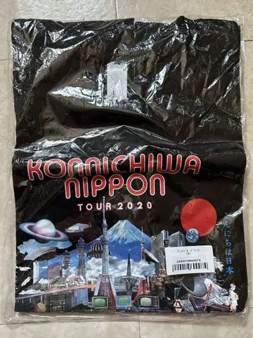 RADWIMPS 안녕하세요 일본 TOUR 2020 티셔츠 [M 사이즈]