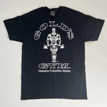GOLD'S GYM 골드짐 티셔츠 블랙 사이즈 M