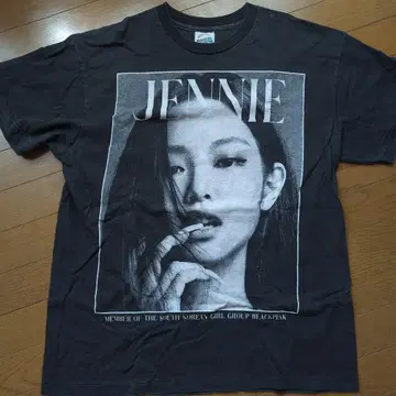 JENNIE BLACKPINK 티셔츠 XL