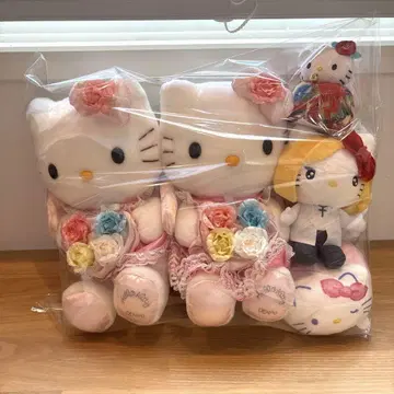 sanrio 산리오 헬로키티 봉제 인형 마스코트 묶음 판매 최저가