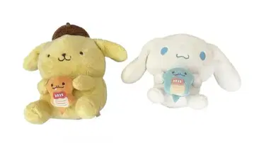 산리오 캐릭터 봉제 인형 4개 세트