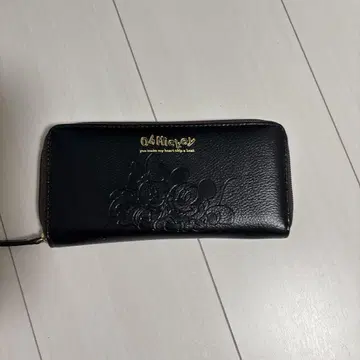 Oh Mickey 블랙 장지갑 미키 미니