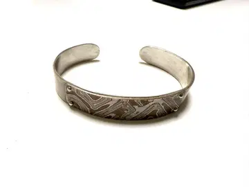 팔찌 뱅글 나뭇결 금 플래티넘 실버 925