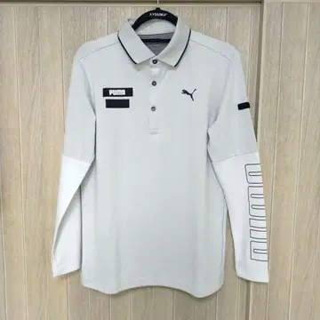 PUMA 골프웨어 긴팔 피케 셔츠 남성용 M 사이즈 새상품급 푸마
