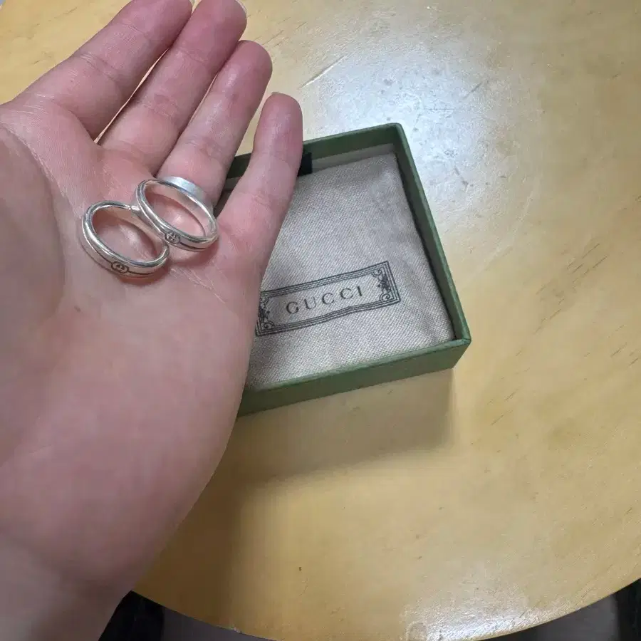 Band Ring Gucci Ring Couple Set Of Two Gucci Wedding Ring First