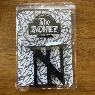 THE BONEZ N 로고 shaped 카라비너