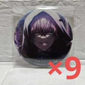 프로세카 시노노메 아키토 캔뱃지 블랙 백합 5b 9개