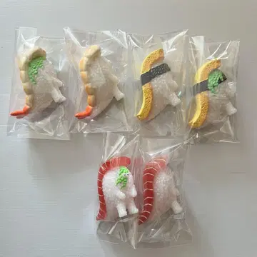 스시 괴수 스시엘 에리얼 스시 사이즈 피규어 컬렉션 6개