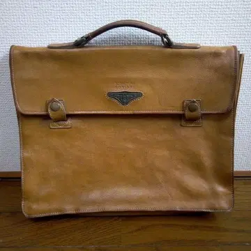 YOSHIYUKI KONISHI 가죽 백 핸드백 빈티지풍