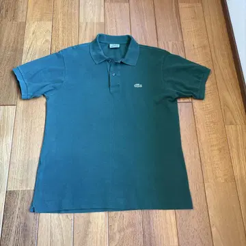 LACOSTE 그린 피케 셔츠