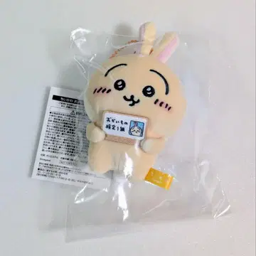 치이카와 토끼 에포스 해수욕장 검정 마스코트 봉제 인형