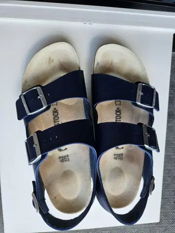 버켄스탁 밀라노 내로우 42 27.0 네이비