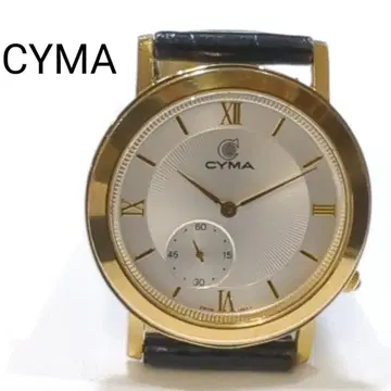 CYMA 727 쿼츠 드레스 워치 쿼츠 작동품
