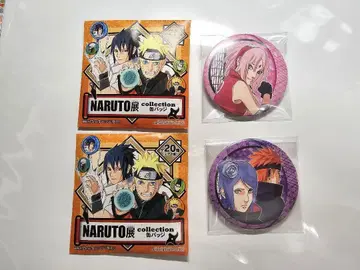 NARUTO 전 컬렉션 캔뱃지 사쿠라 코난&페인 2개 세트