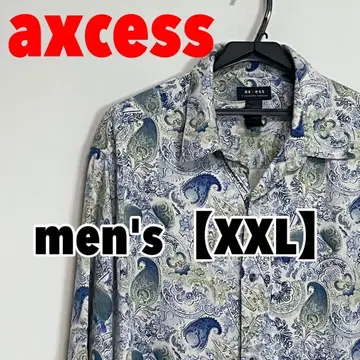 F721 [ axcess ] 반팔 셔츠 [ XXL ]