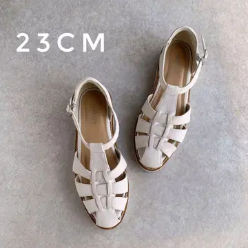 MODELLO madras 모데로 마드라스 구르카 샌들 23cm 화이트