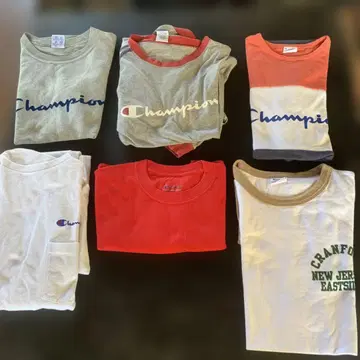 Champion T셔츠 세트 6매 세트