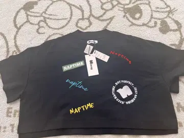 티셔츠 Naptime 블랙