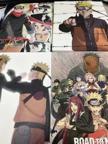 극장판 NARUTO 나루토 DVD 완전 생산 한정판 전4권 세트 4개