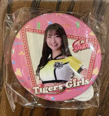 타이거즈걸스 Iroha 캔뱃지 한신 타이거즈 고시엔 구장 한정판 가챠