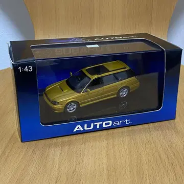 AUTOART 1/43 레거시 BH 투어링 왜건 GTB 99 골드