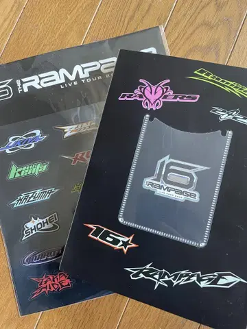 THE RAMPAGE 16 RAMPAGE 포토 카드 세트