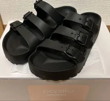 파필리오 Birkenstock 블랙 샌들 36