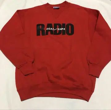 Hanes RADIO 트레이닝복 레드