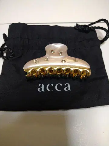 acca 별 모양 장식 헤어 클립