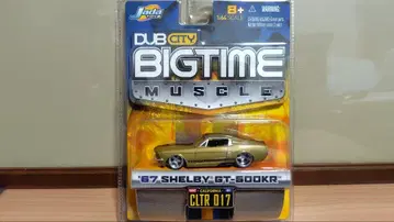 '67 Shelby GT-500KR 미니카 골드 1/64