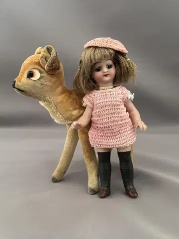 앤티크 비스크 인형 올비스크 인형 미뇨네트 시몬 & 할빅